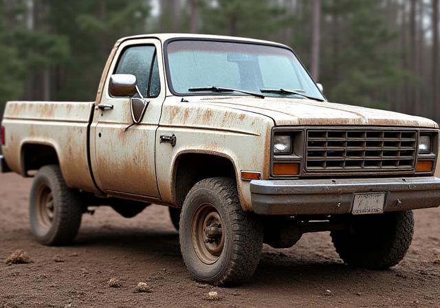 Pickup antes del detailing