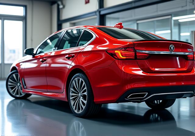 Auto después del detailing